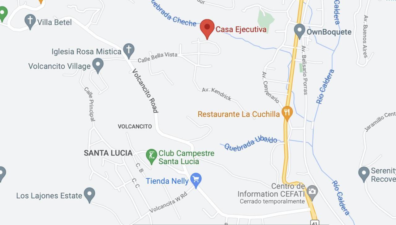 Ferienwohnung Casa Ejecutiva Boquete Exterior foto